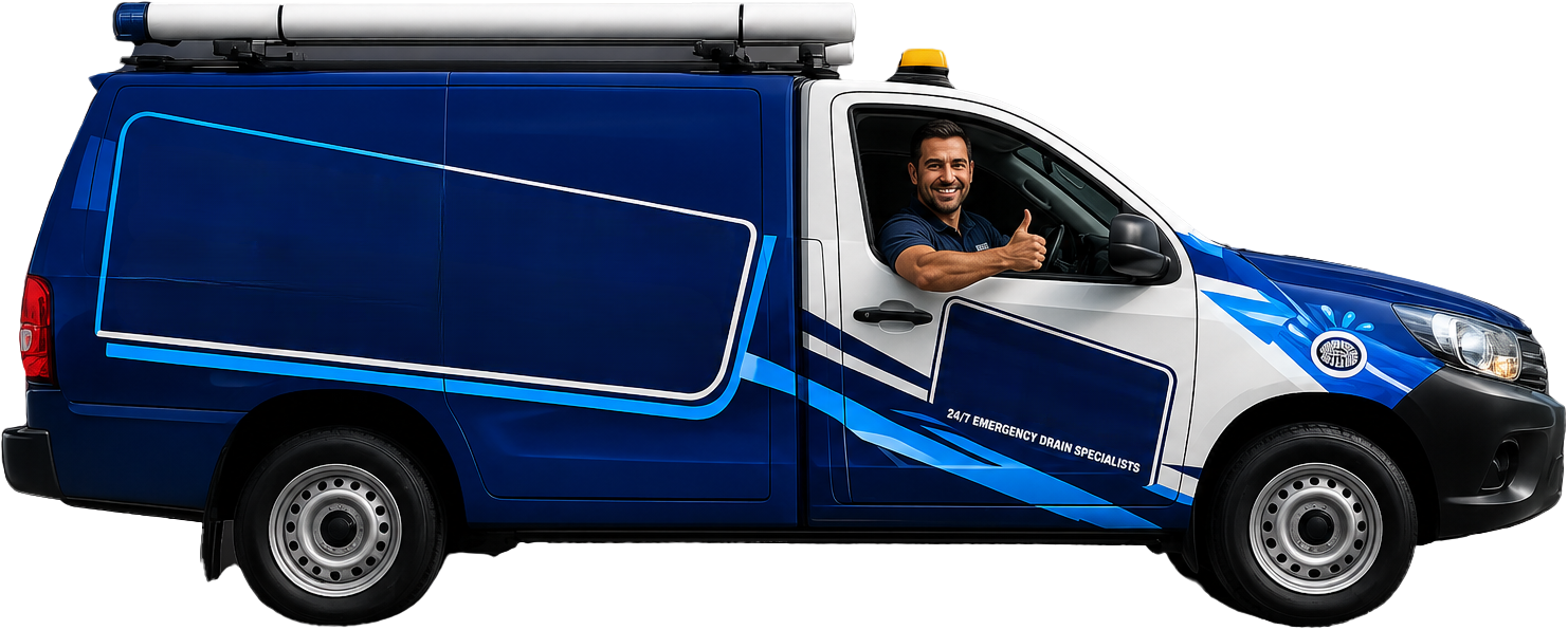 Kogarah Blocked Drains service van