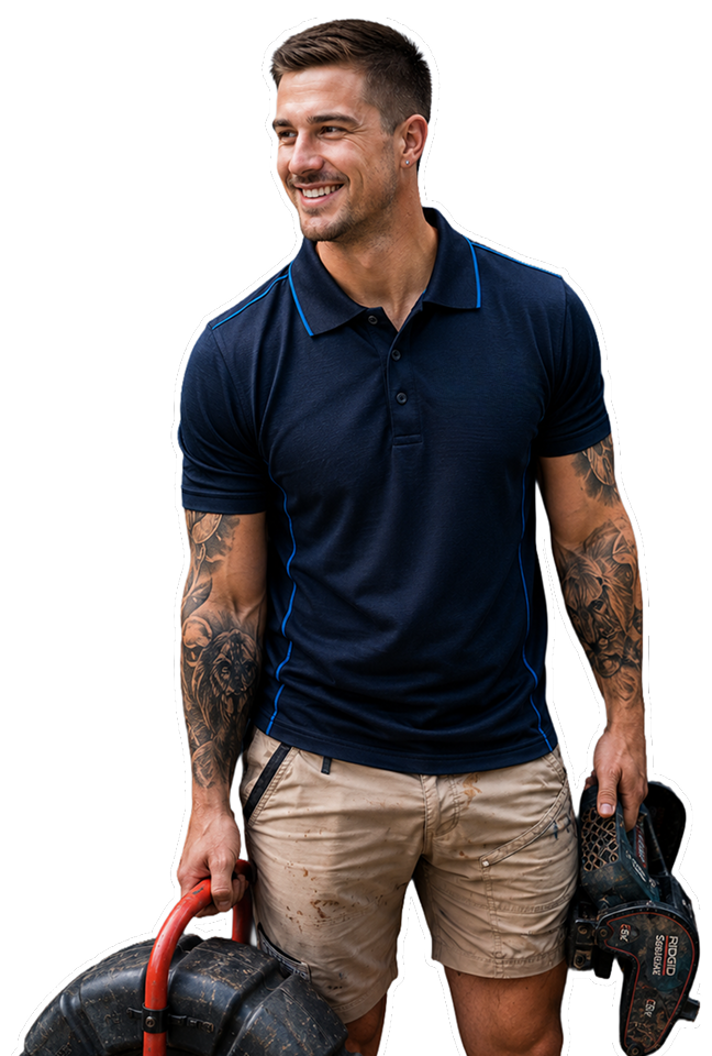 Kogarah Blocked Drains plumber with drain cleaning equipment